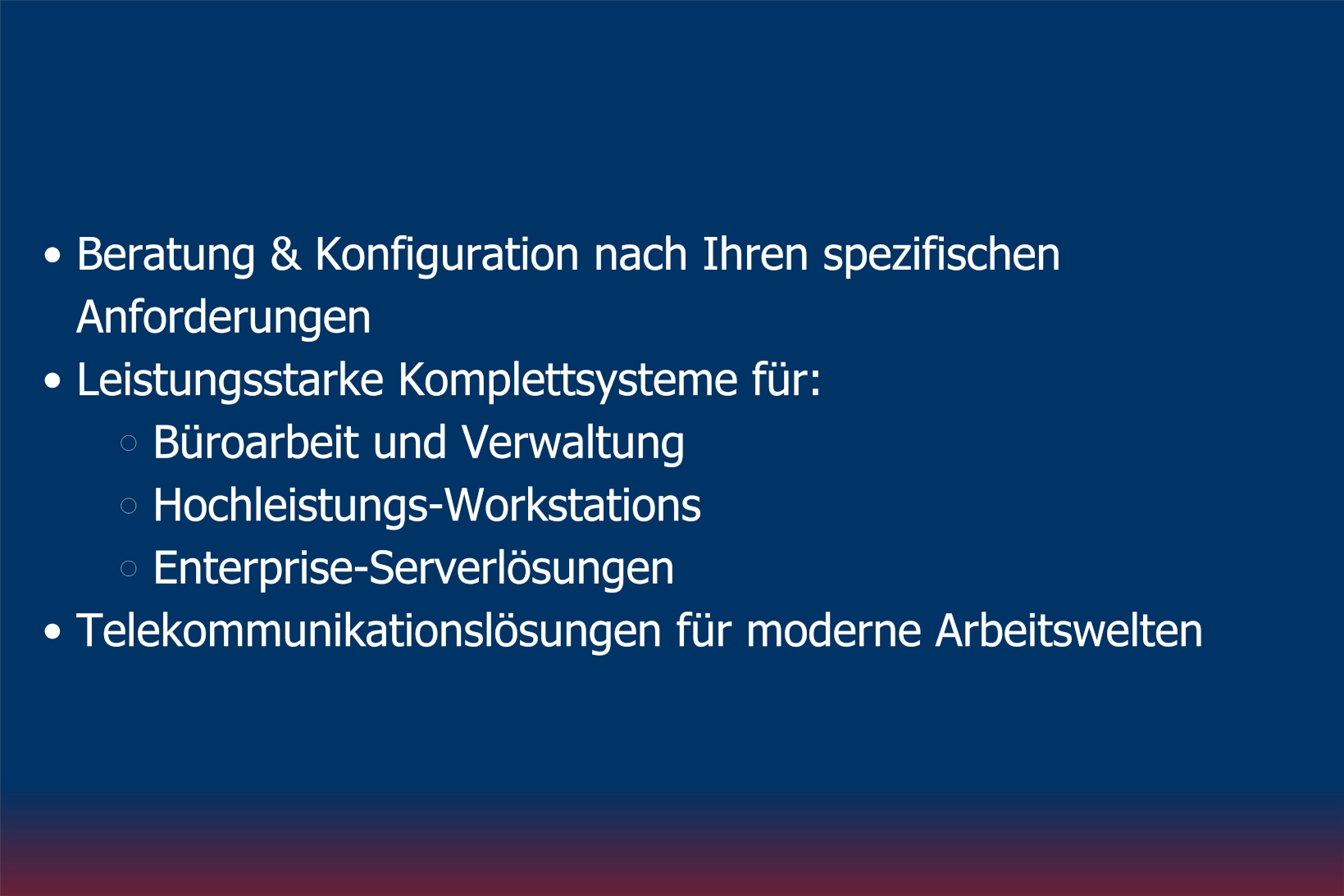 Verfügbarkeitssicherung